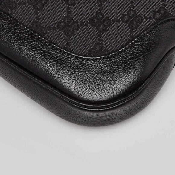 Balenciaga x Gucci Black/Grey Canvas/Leather The Hacker Project 1961 Small Ja... - Picture 4 of 10